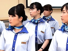 Full Service Hospitality Crouching Pussy Airlines Stewardess