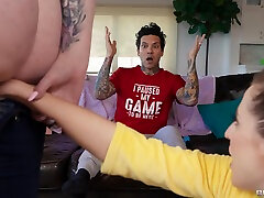 napalone cosplay cutie pięści wspaniała ruda bogini z małymi rękami, aubree valentine , abigaiil morris-brazzers