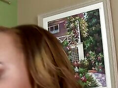 Nileya Brown an experienced ebony woman with brown hair gets