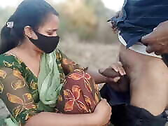 Sex on the farm by listening to notty niece joke, Fucked her uncle outdoor jungal sex with Full Hindi audio
