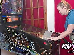 a game of pinball but I fuck beautiful STEPmom first