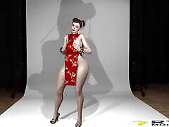 Chun Li Models in CGI