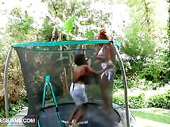 Big tits and big booty aletta oshen 1 lesbians lick pussy and fuck with sex toys!
