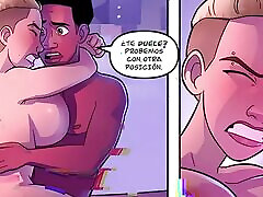 miles morales ssie gwen & 039; s cycki, a następnie fucks jej dysk-spiderman hentai