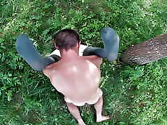 Bohemian Dread Lock Step Mom Got Fucked Under The Oak Tree