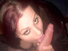 I Gave a Blowjob My Stepfather In Black Fur Coat Rough Cum In Mouth