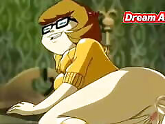 velma & amp; kudłaty ostry anal creampie-kreskówka porno parodia