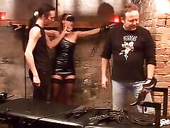 A fantastic German blonde gets tied up and spanked hard