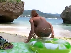 Rin Aikawa And Jav Movie In Hottest Japanese Model In Incredible Beach, Couple