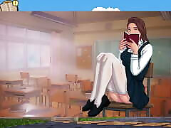 lustworth academy- reseña y escenas - eroge cartoon de universitarios