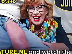 Old Granny Sisi Gets Her Pussy Pounded By Her Young Lover&039;s Big Dick