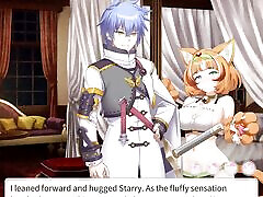 ep2: creampie virgin catgirl gwiaździste-otwarte w 9