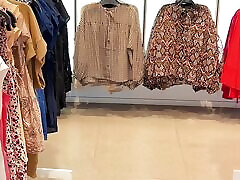 Shopping Turns Naughty. Dressing Room Fun! Mobile 4K