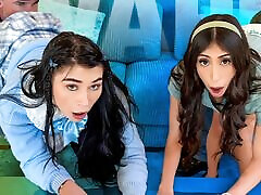 Delilah and Sona Learn the Power of Erotica from Their Stepfathers