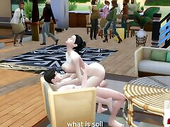 sasha bank wwe sex sex on the house the sims game scene