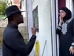 Hijabi Aaliyah Yasin Is Blessed by Father Dimitri&039;s Holy Water