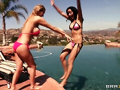 Bathing Suit Beauties With gapan sex Rose, Isis Love - Brazzers
