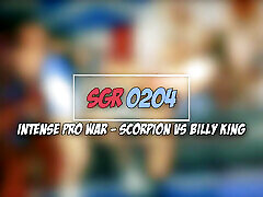 sgr0204 intense pro war-scorpion vs billy king