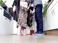 Fucking my big ass mother-in-law doggystyle