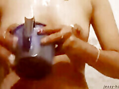 Neighbour college girl naked bathing caught on camera