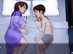 Summertime saga bedroom sex with my stepmom