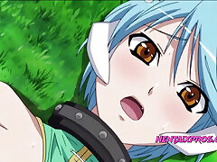 hentai-naturaleza doggystyle y corrida en la boca