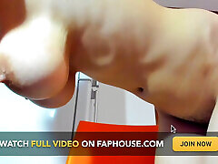 Hot Myla angel&039;s Boobs hairy teen slammed in spoon and Bouncing!