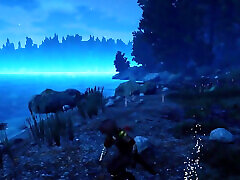 Fat Brunette MILF in Nylon and Big Ass