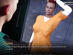 puta carcelaria de grandes tetas es follada por un oficial de policía de gran polla en el interrogatorio - juego porno hentai 3d - universidad tabú - 8