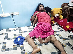 Vaishnavy and Sharun Raj live uncut sex in bedroom