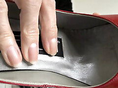 Caught Watching Porn in the Office! Your Boss in Red Heels Turns You Into a hilo sluts Slave!