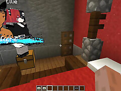 The Jenny mod Fapcraft Minecraft - Ellie being the true binatang dok girl we want and see her getting fucked