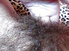 Hairy big clit sandra star boy dripping wet close up orgasm