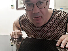 Cum Slut Stefan Nolte loves licking, sucking and swallowing loads of cum - in his office, in public toilets and on beaches