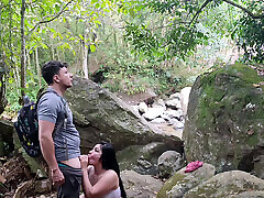 A day in the mountains with my best friend very hot.. HE FUCKS ME AND MAKES ME SUCK HIS COCK to the very crazy