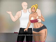 Amy&039;s Ecstasy Gameplay 53 Teen Slut Gets Impregnated by india red light district Man