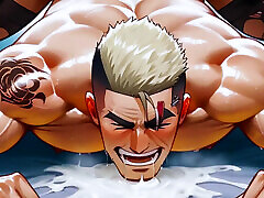 Part-2. Gay Bar Has Live Sex Show with Femboys and Hot Young Men.