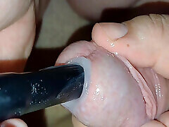 Dilator play and edging massage handjob from MistressLeo