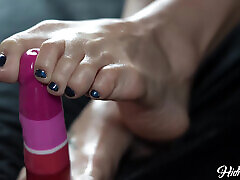 toller footjob