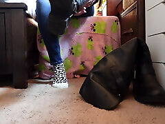 Leather australia porn upskirt tube & Sweaty Feet