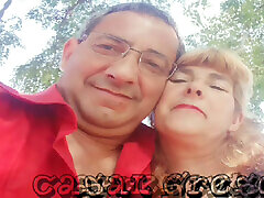 Dom Gresopio Giving His momswithboys chubby a Bath in Backyard 1