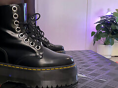 Marching in my Dr Martens - Cock Balls Crush Trample, Shoejob, CBT, Trampling, Bootjob