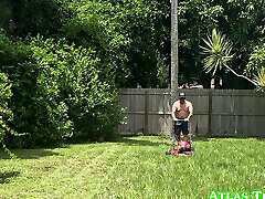 Cheating Wife Mature MILF Fucks Her Landscaper