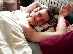 Horny Couple on oriental queen Office POV