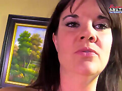 Big Titted Brunette McKayla Enjoys To Masturbate And Suck A Juicy Cock!