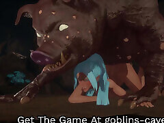 goblins cave sexy milf fucked and bred by cave goblins best porn game ever gangbang breading slave cumshot anal 2