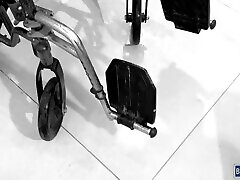 Darkness is a matter of Point of view - Wheelchair Bondage