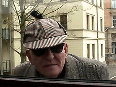 Fucked by Voyeur - Mature Brunette Gets Both Holes Stretched Hard