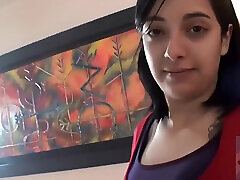 Busty Latina Teen Lola Blowjob and Fuck