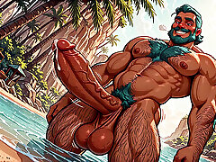 Rock Hard Men Ai Art Rock Hard Men Ai Art